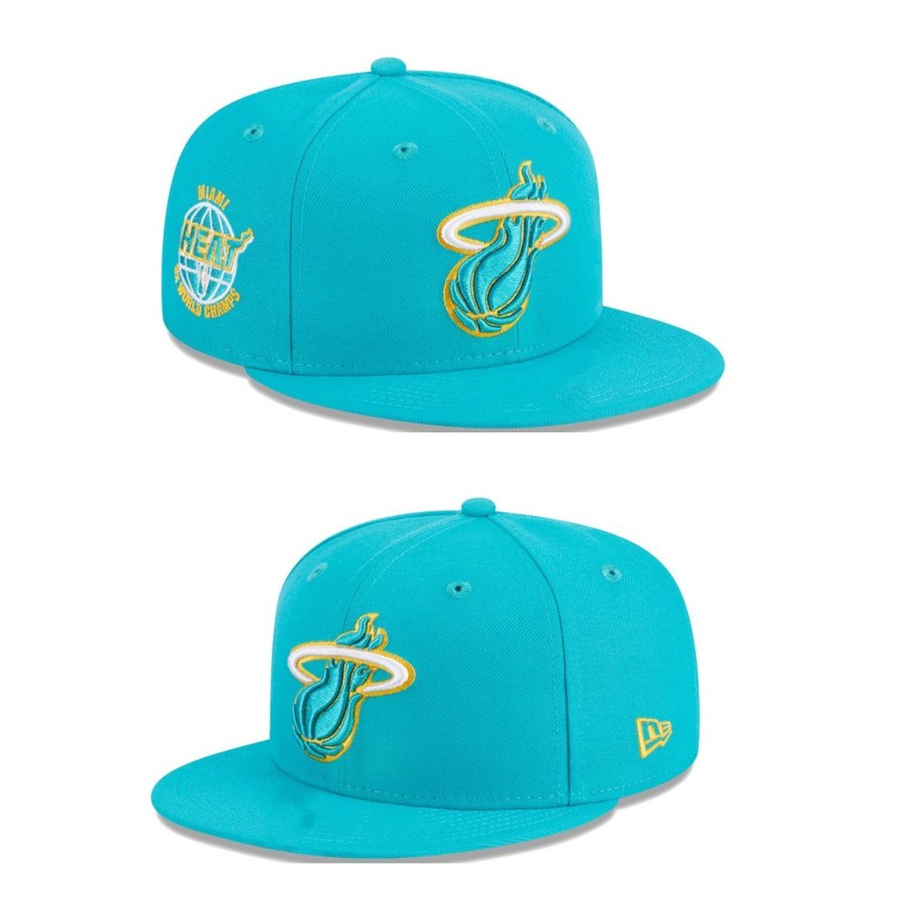 Miami Heat Snapback Hat 1