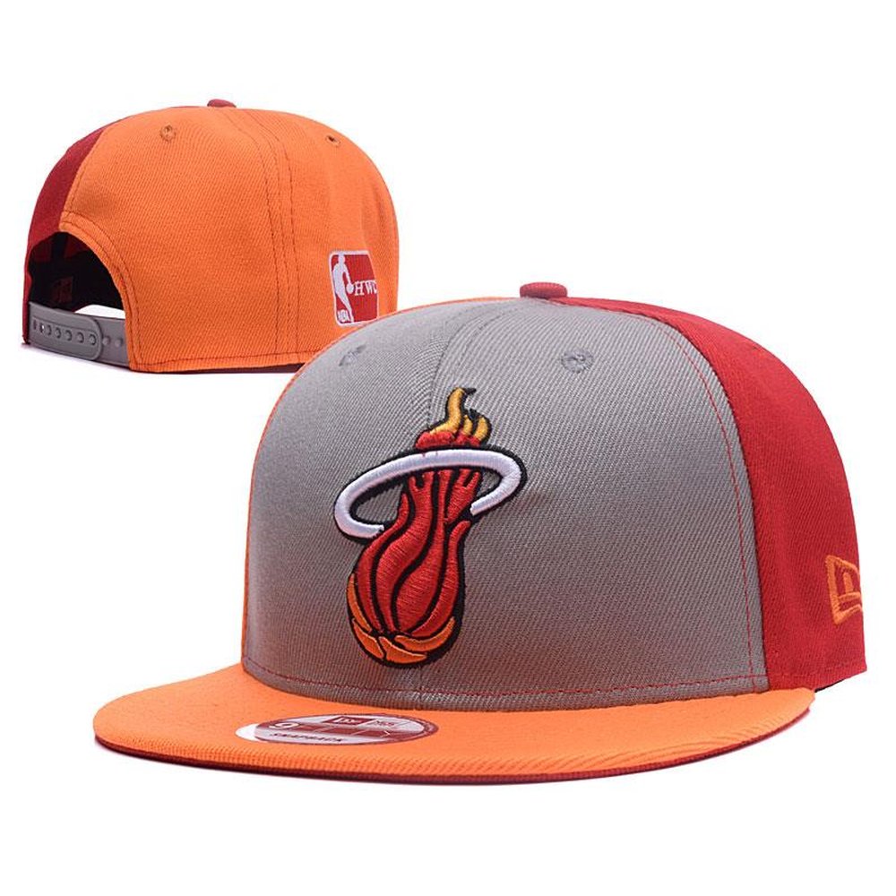 Miami Heat Snapback Hat 1