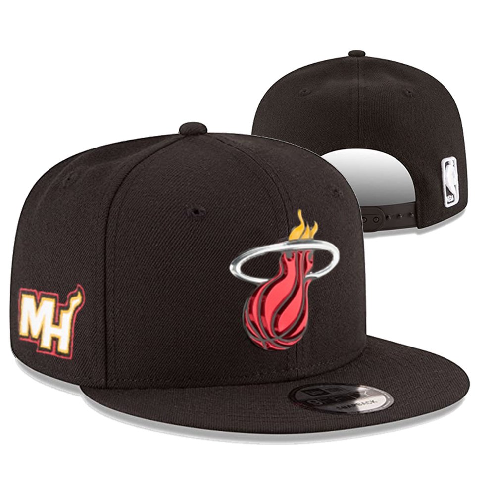 Miami Heat Snapback Hat 1
