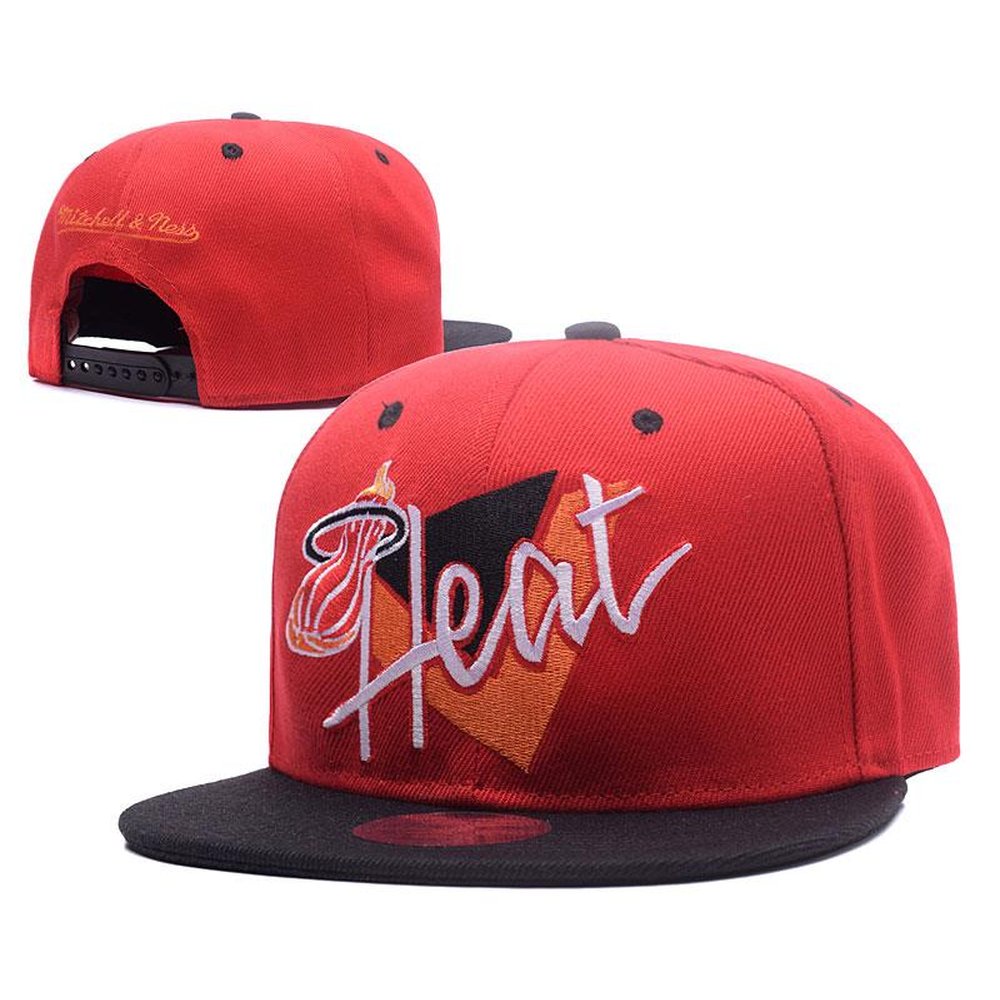 Miami Heat Snapback Hat 1
