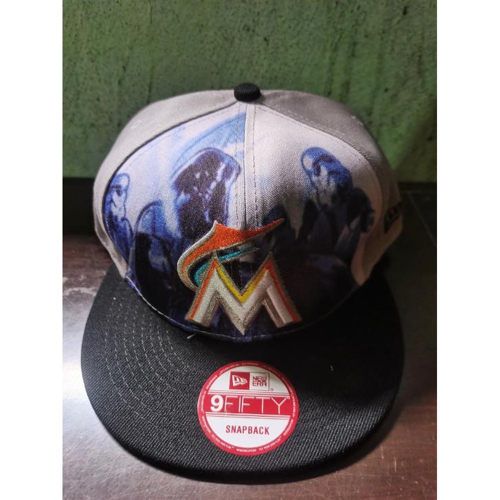 Miami Marlins Snapback Hat 1