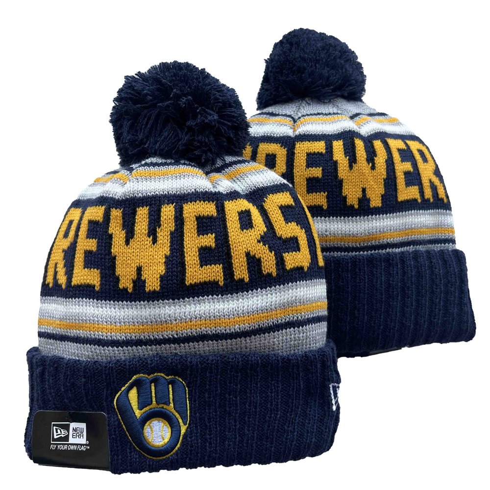 Milwaukee Brewers Beanies Knit Hat 1
