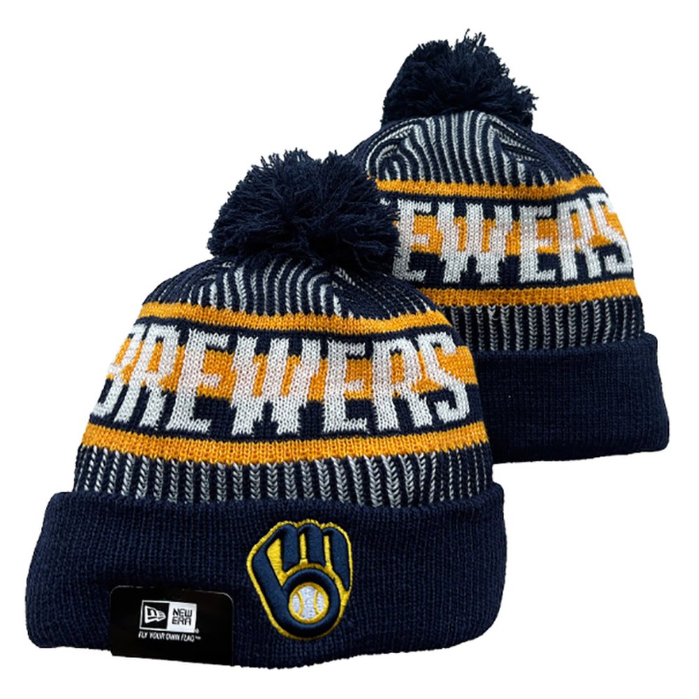 Milwaukee Brewers Beanies Knit Hat 1
