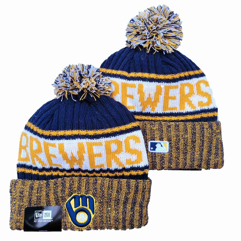 Milwaukee Brewers Beanies Knit Hat 1