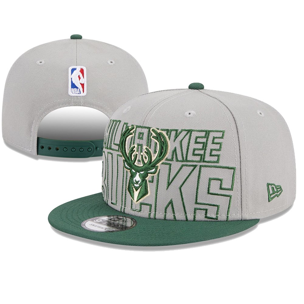 Milwaukee Bucks Snapback Hat 1