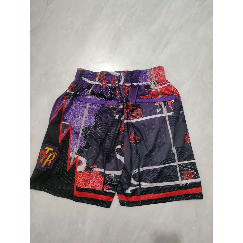 Toronto Raptors Purple Shorts 2