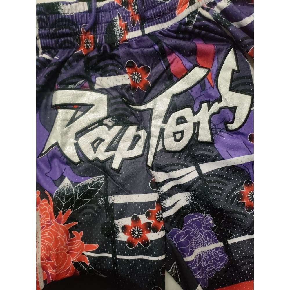 Toronto Raptors Purple Shorts 3
