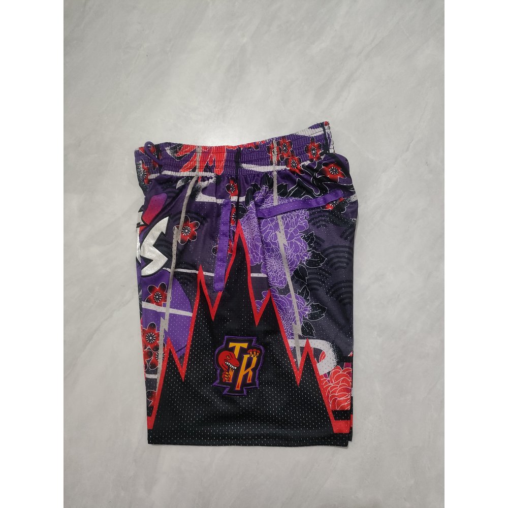 Toronto Raptors Purple Shorts 5