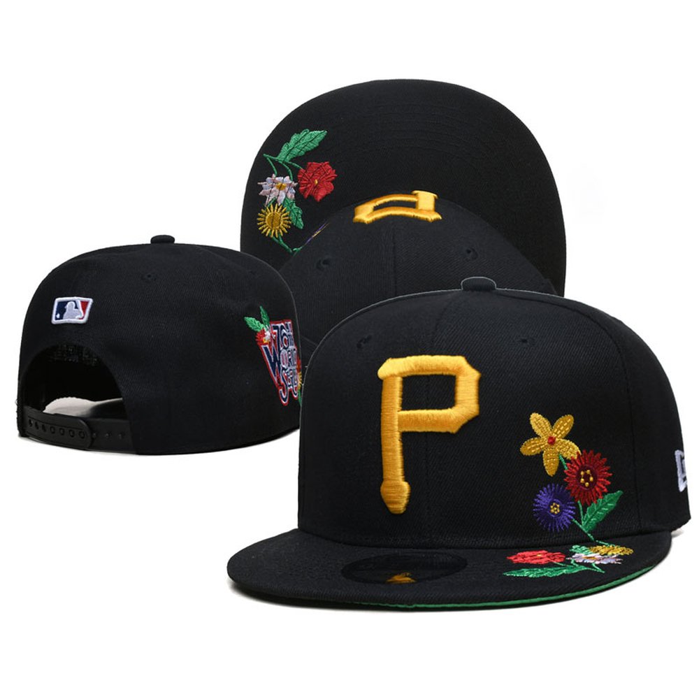 Pittsburgh Pirates Snapback Hat 1
