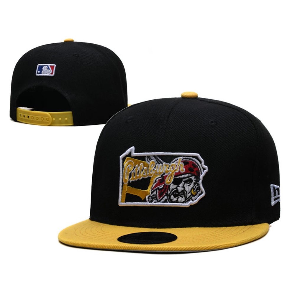 Pittsburgh Pirates Snapback Hat 1