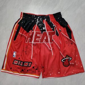 Miami Heat Red Shorts