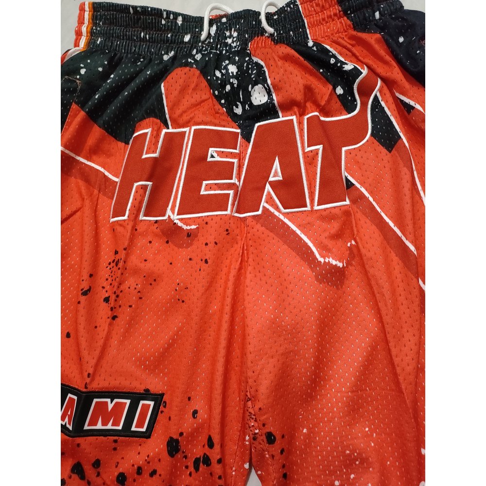 Miami Heat Red Shorts 3