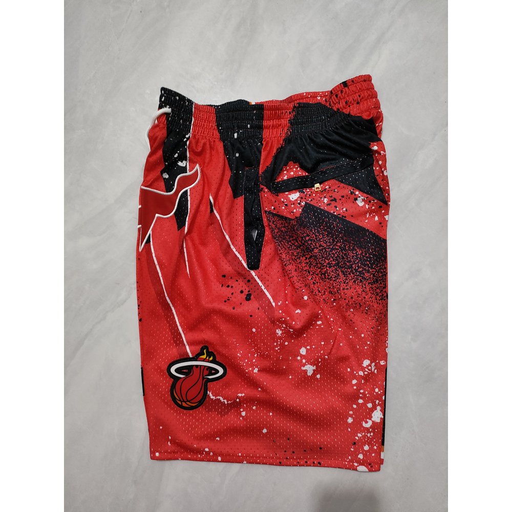Miami Heat Red Shorts 4