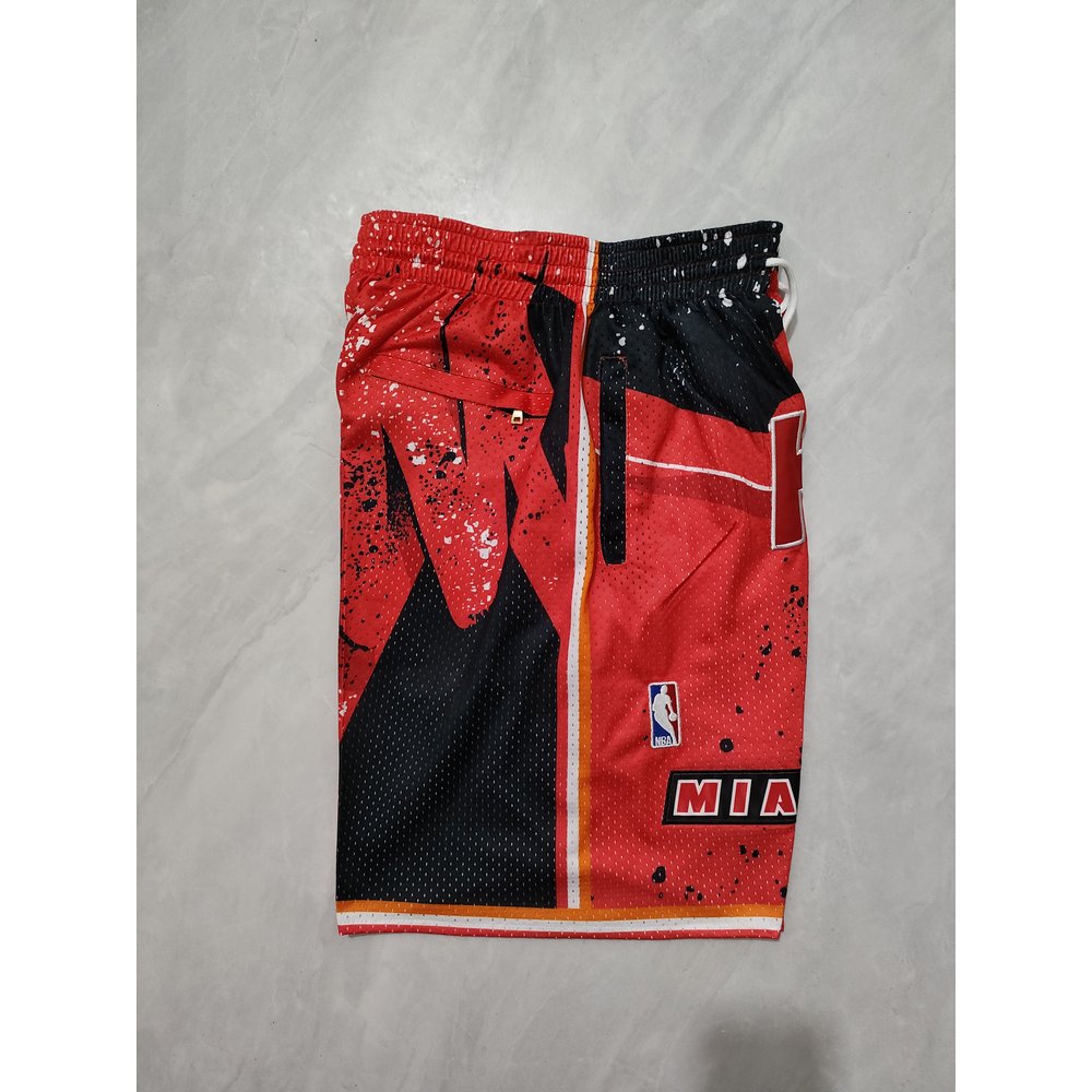 Miami Heat Red Shorts 5