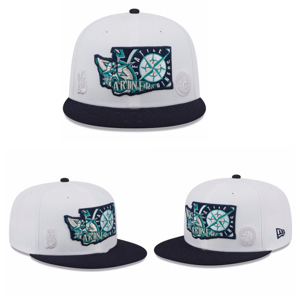 Seattle Mariners Snapback Hat 1