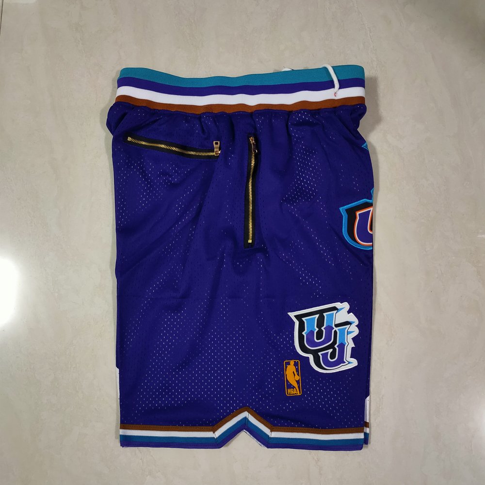 Utah Jazz Purple Shorts 5