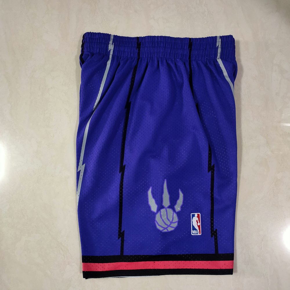 Toronto Raptors Purple Shorts 4