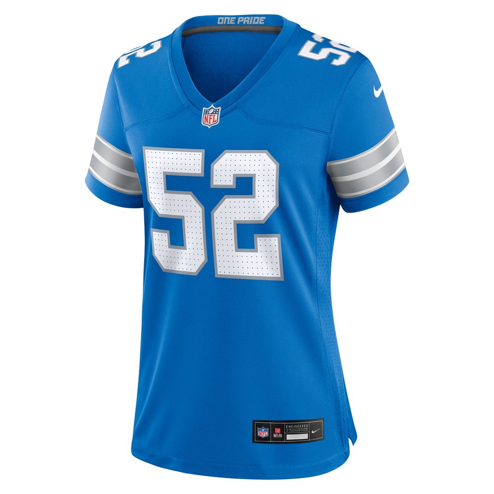Women's Detroit Lions Netane Muti Blue Game Jersey 2