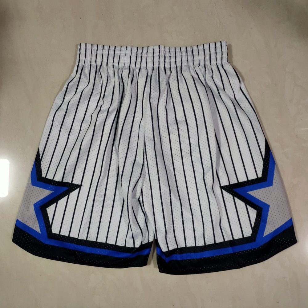 Orlando Magic White Shorts 5