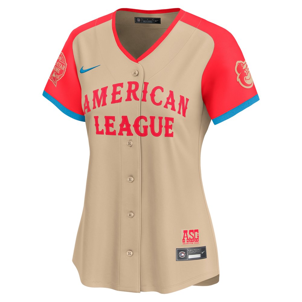 Women's American League Adley Rutschman Cream 2024 MLB All-Star Game Limited Player Jersey 2