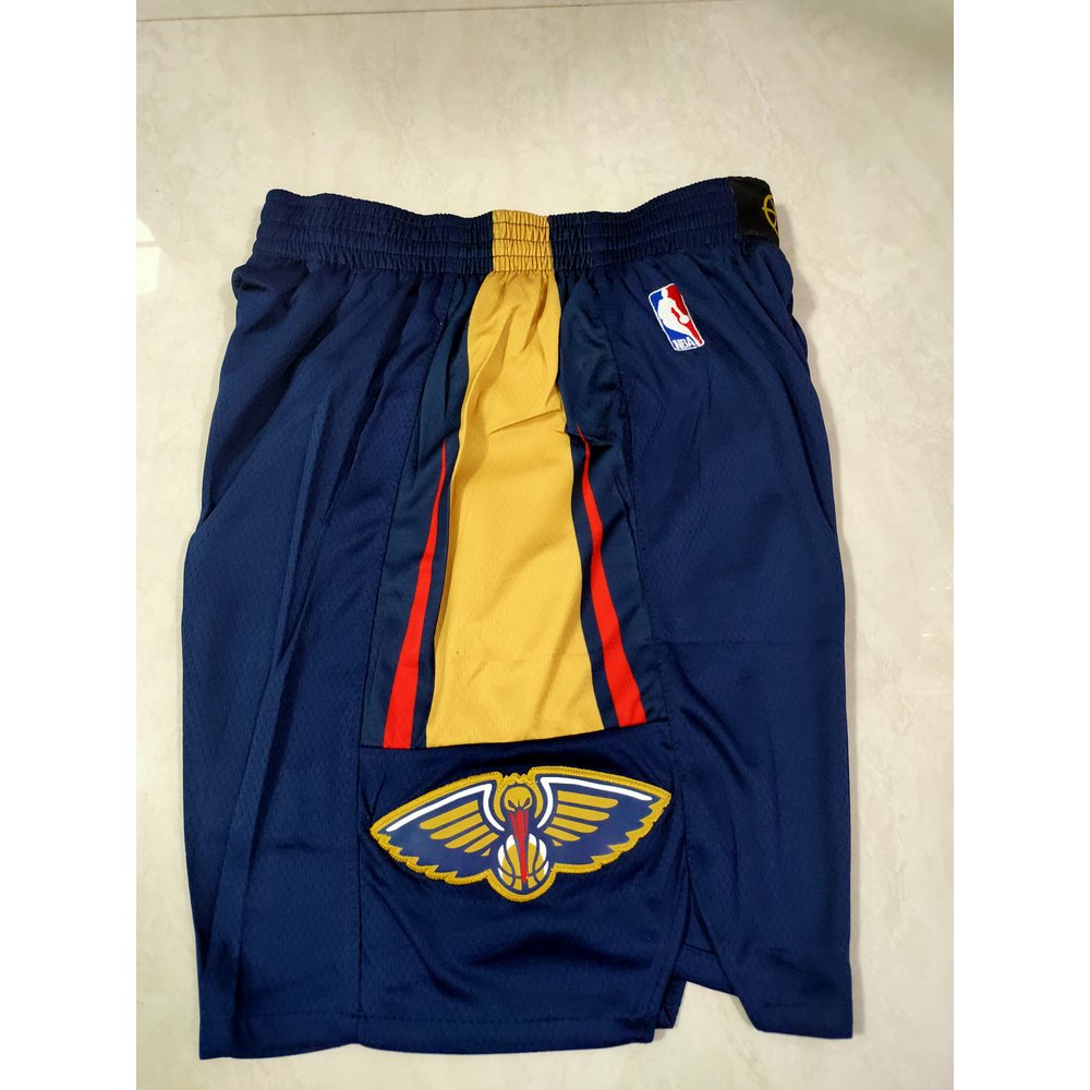 New Orleans Pelicans Blue Shorts 4