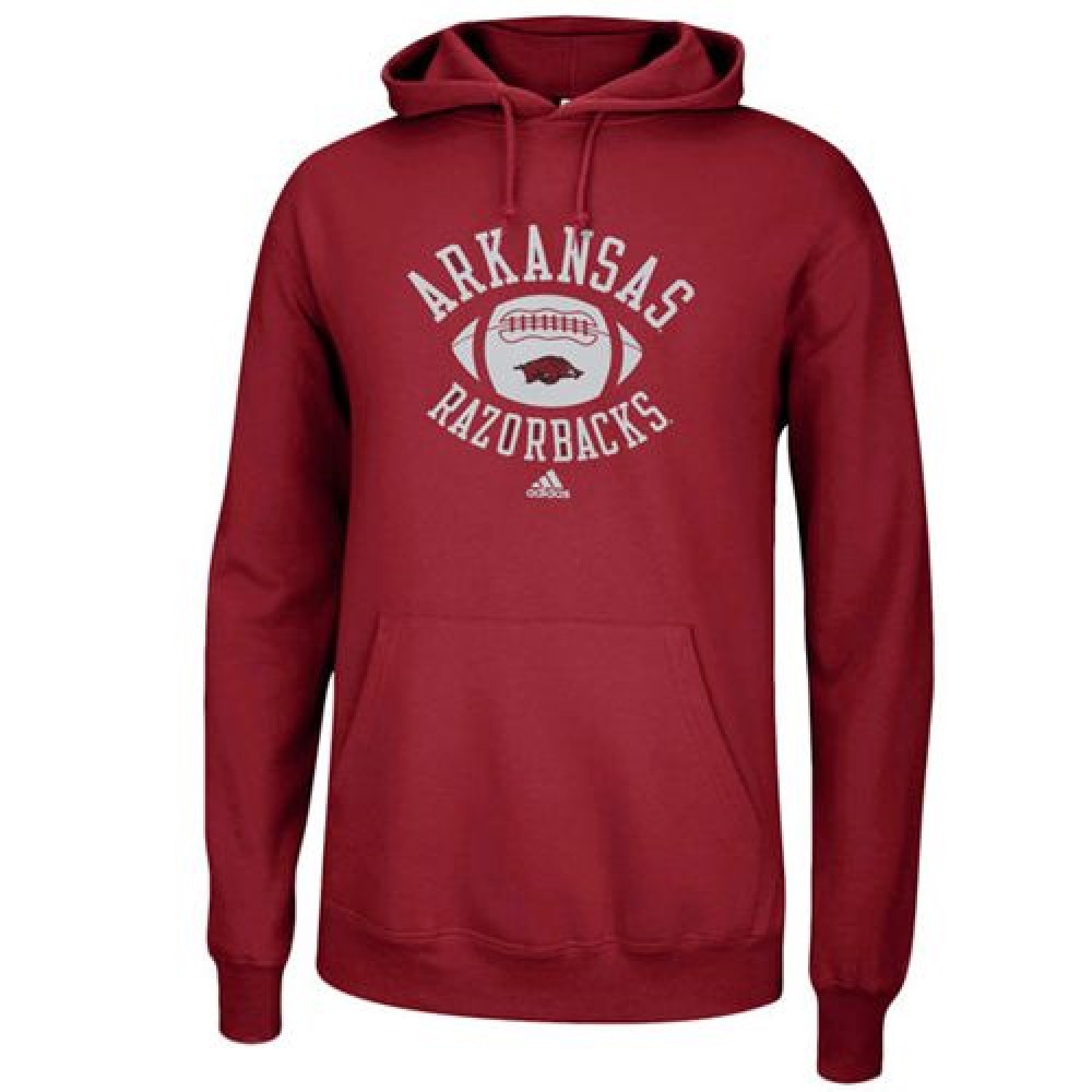 Arkansas Razorbacks Football Practice Hoodie Cardinal 1