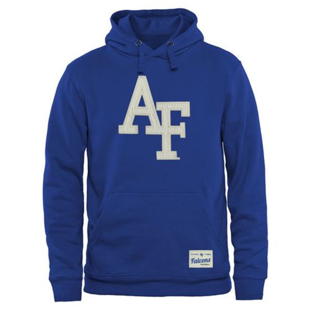 Air Force Falcons Gameday Pullover Hoodie Royal 1