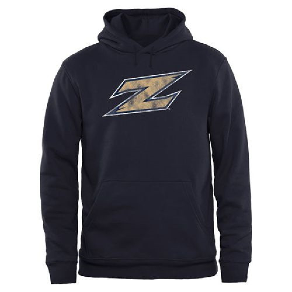 Akron Zips Big & Tall Classic Primary Pullover Hoodie Navy 1
