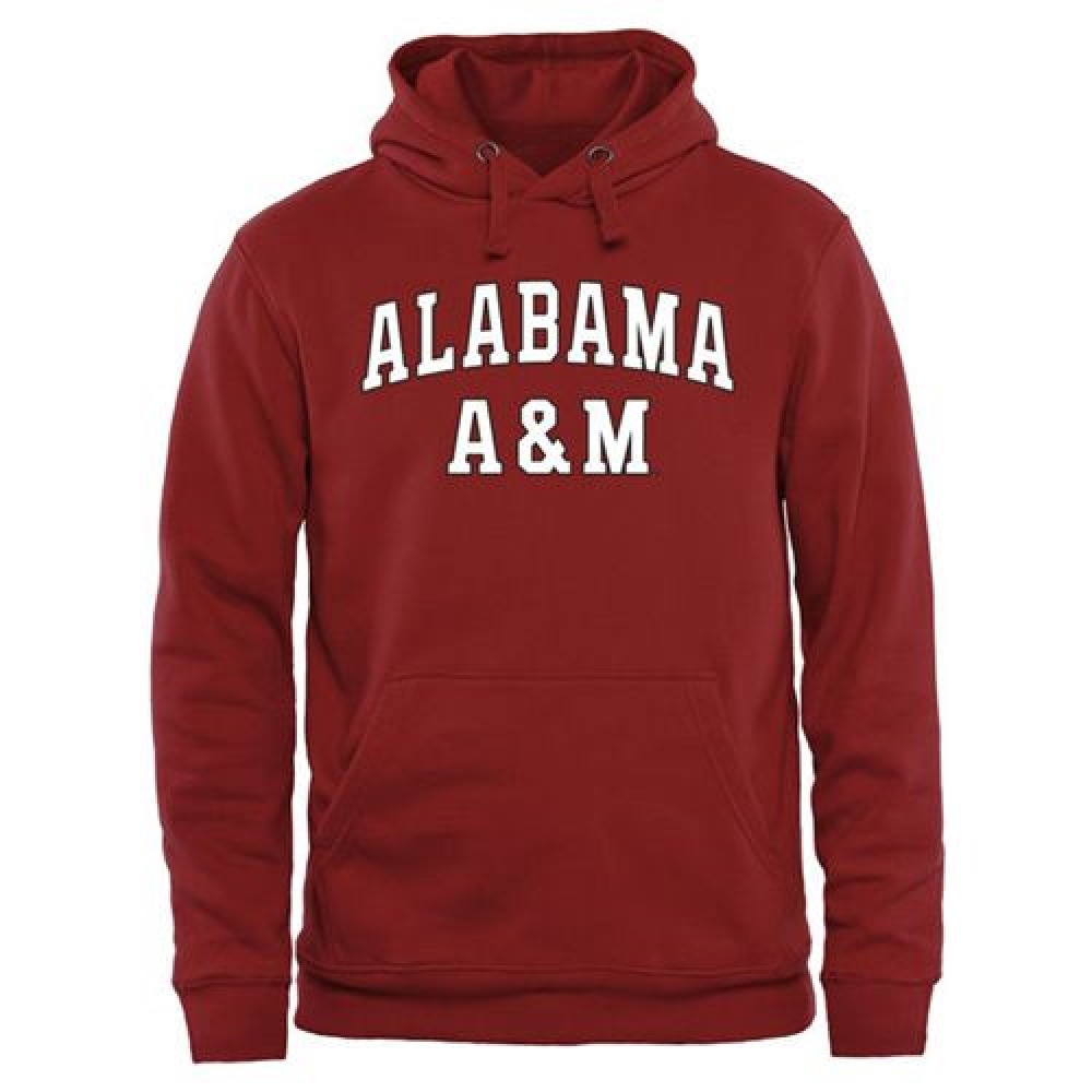 Alabama A&M Bulldogs Everyday Pullover Hoodie Crimson 1