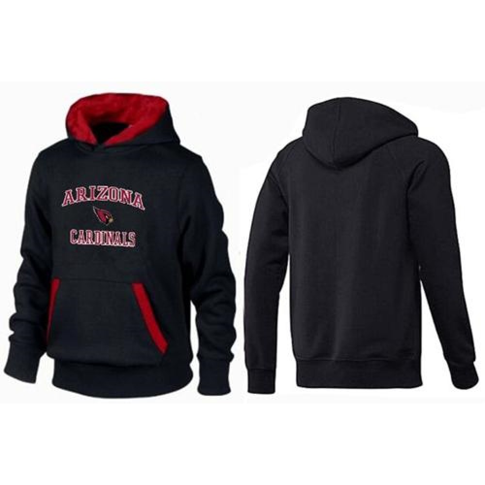 Arizona Cardinals Heart & Soul Pullover Hoodie Black & Red 1