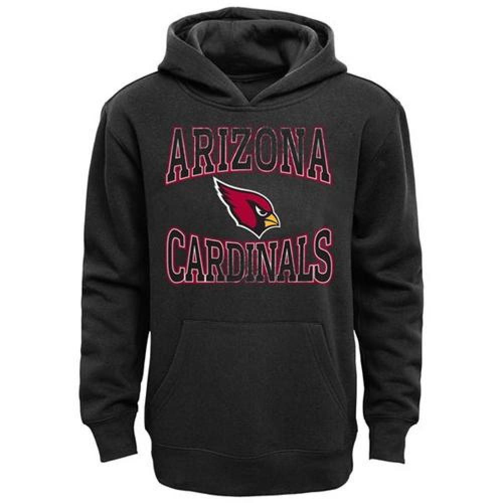 Arizona Cardinals Home Turf Pullover Hoodie Black 1