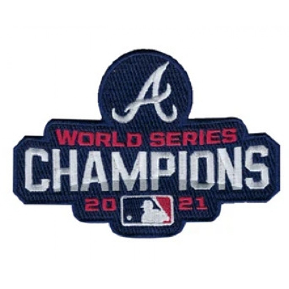 Atlanta Braves 2021 World Series Champions Embroidered Patch 1