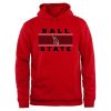 Ball State Cardinals Big & Tall Micro Mesh Sweatshirt Red