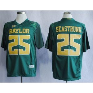 Bears #25 Lache Seastrunk Green Stitched NCAA Jersey