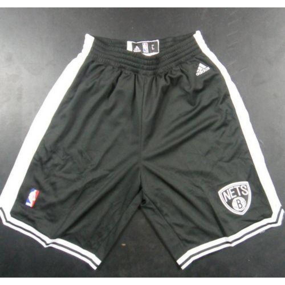 Brooklyn Nets Black NBA Shorts 1