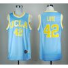 Bruins #42 Kevin Love Blue Basketball Stitched NCAA Jersey