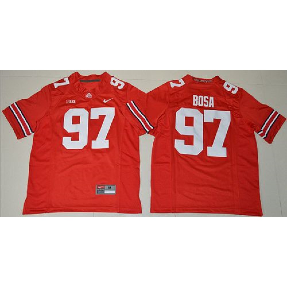 Buckeyes #97 Joey Bosa Red Stitched Youth NCAA Jersey 1