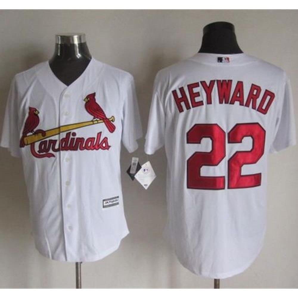 Cardinals #22 Jason Heyward White New Cool Base Stitched MLB Jersey 1
