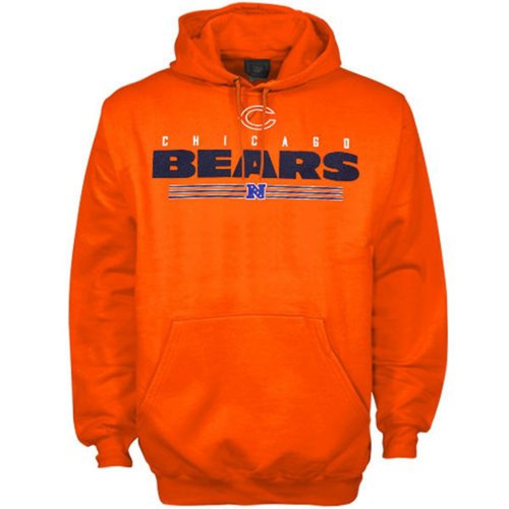 Chicago Bears Critical Victory VI Hoodie Orange 1