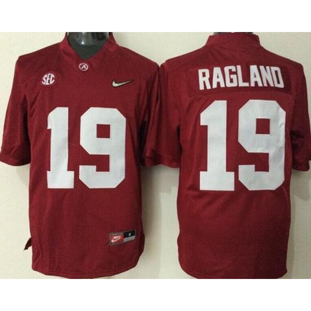 Crimson Tide #19 Reggie Ragland Red Stitched NCAA Jersey 1