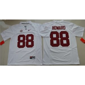 Crimson Tide #88 O. J. Howard White Limited Stitched NCAA Jersey