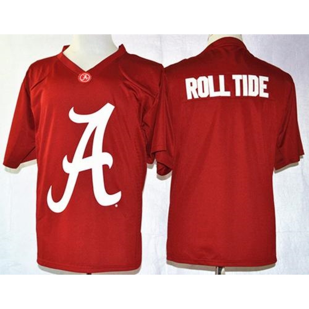 Crimson Tide Roll Tide Red Pride Fashion Stitched NCAA Jersey 1