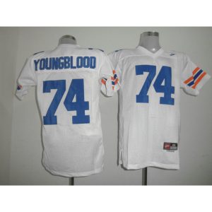 Gators #74 Jack Youngblood White Stitched NCAA Jersey