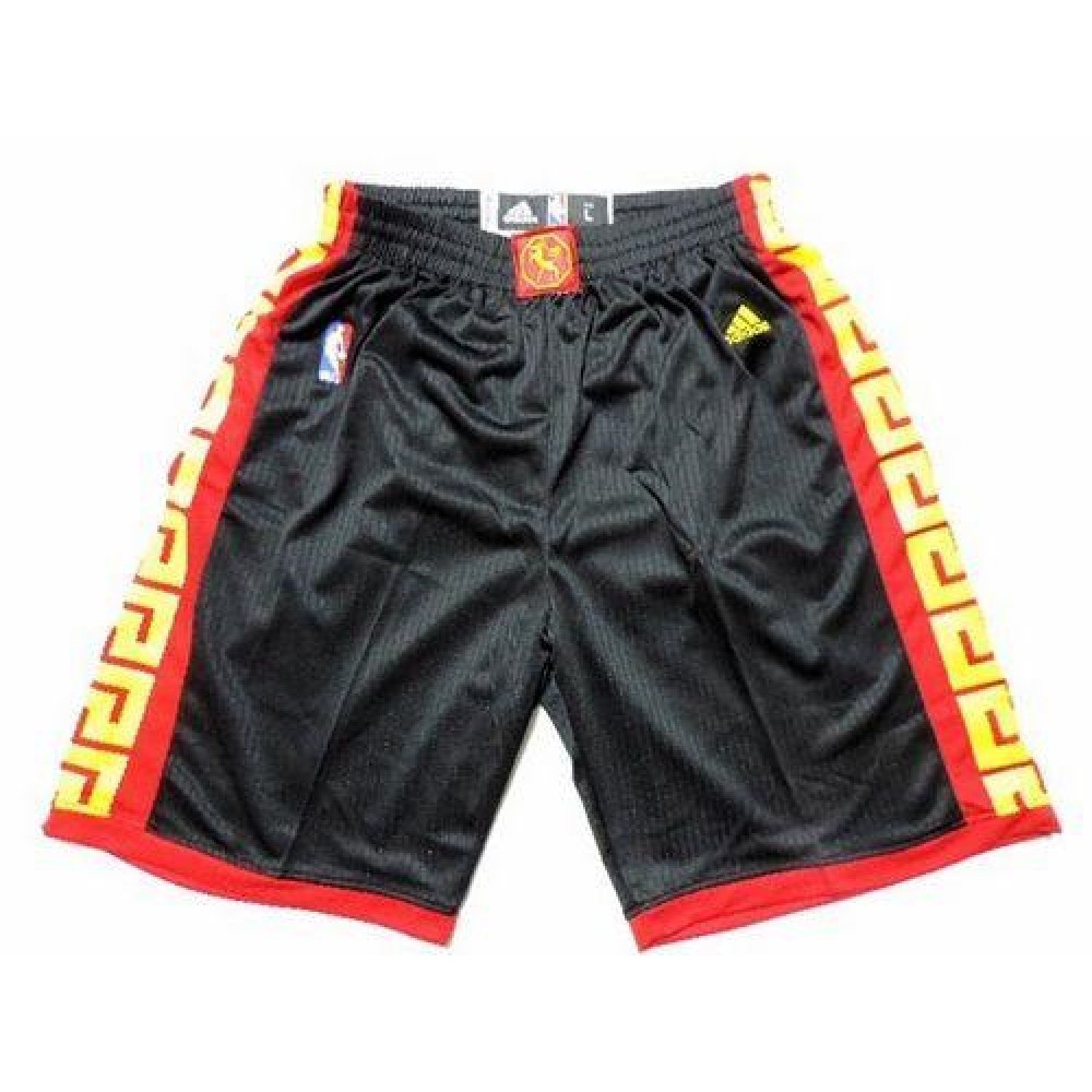 Golden State Warriors Black NBA Shorts 1