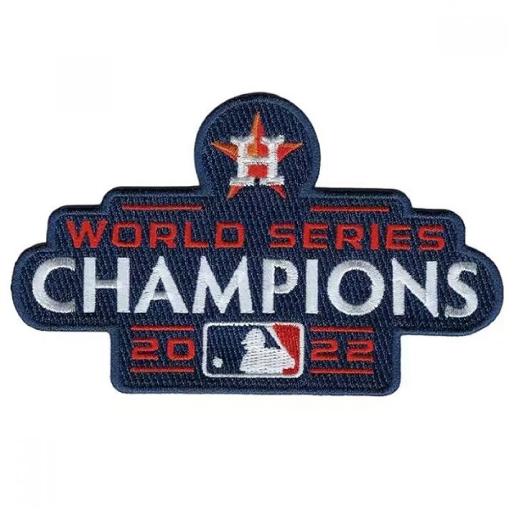 Houston Astros 2022 World Series Champions Embroidered Patch 1