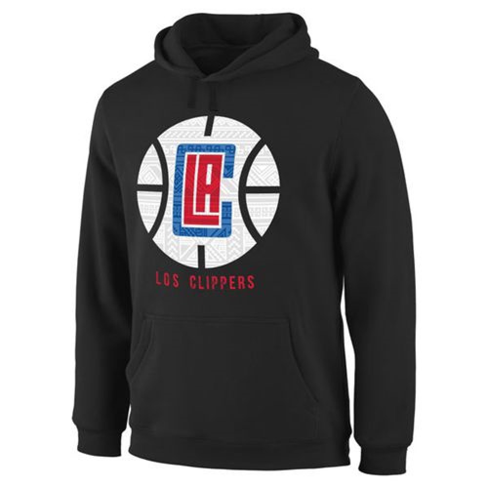 Los Angeles Clippers Noches Enebea Pullover Hoodie Black 1