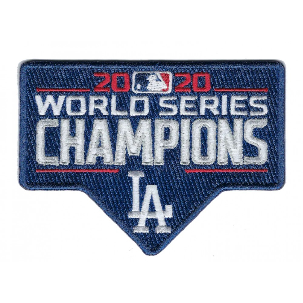 Los Angeles Dodgers 2020 World Series Champions Patch 1