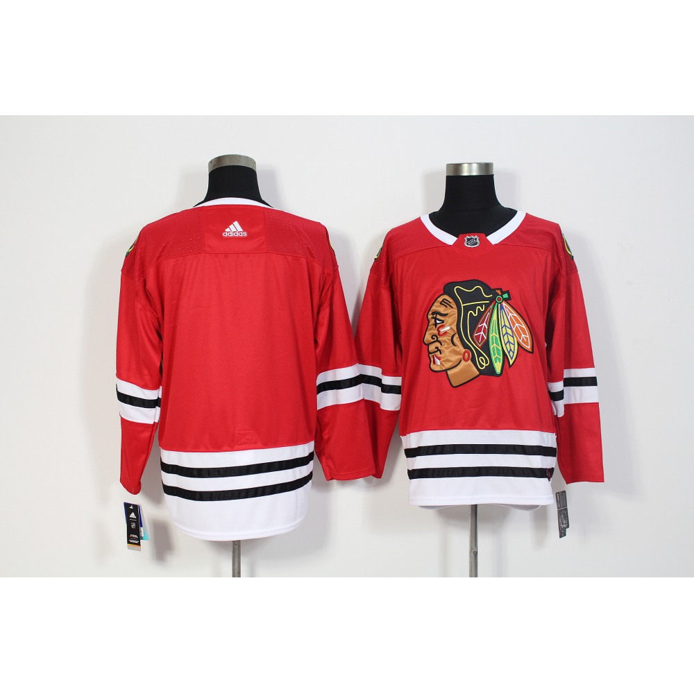 Men's Chicago Blackhawks Red Stitched NHL Jersey 1
