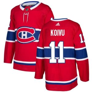 Men's Montreal Canadiens #11 Brendan Gallagher Red Stitched NHL Jersey
