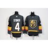 Men's Vegas Golden Knights #4 Clayton Stoner Grey Stitched NHL Jersey